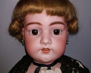 Simon & Halbig Antique German Bisque Doll marked S&H 1079 DEP 14 Germany 27 