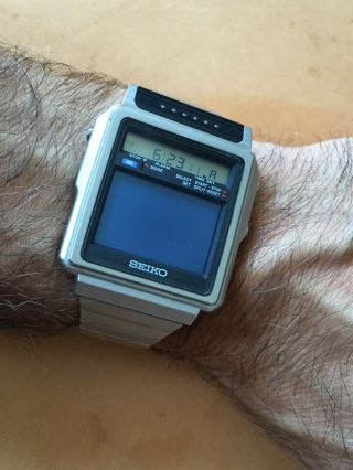 Vintage 1983 SEIKO T001 - 5019 James Bond TV Wristwatch Octopussy 10