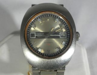 Tissot " T12 Seastar " Vintage Automatic Watch With Date