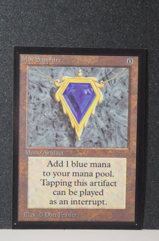 MTG Magic the Gathering - Collectors Edition CE - Mox Sapphire x1 3
