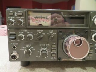 Kenwood TS - 830S Vintage Tube Hybrid Ham Radio Transceiver SN 4100115 PRISTINE 11