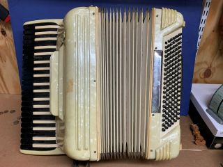 Vintage Accordion Crucianelli For Repair / Parts M20