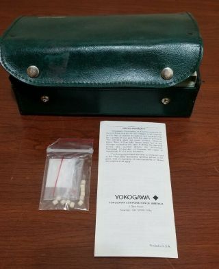 Vintage Universal Service Leak Detector Modle H - 10G.  Mar 25303 YOKOGAWA. 5