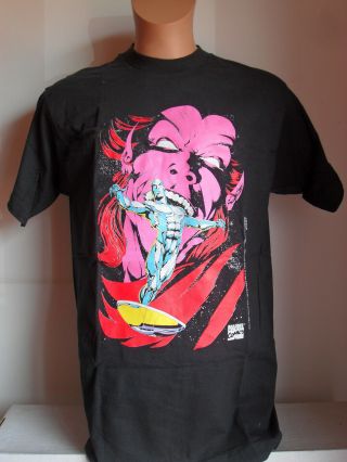 Silver Surfer Mephisto Vtg Rare Official Marvel Comics 1995 T - Shirt
