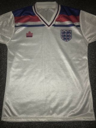 England Home Shirt 1980/83 32/34 Chest Rare And Vintage