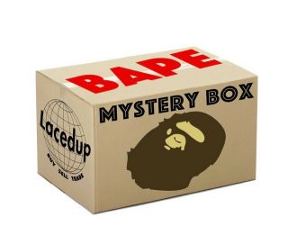 Rare Hypebeast Box From (lacedup) Mostly Bape Some Palace And Supreme Added