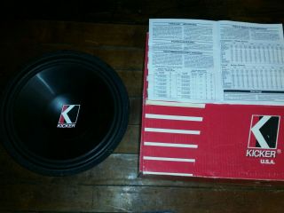 Old school vintage Kicker 15.  f15a SQ 2