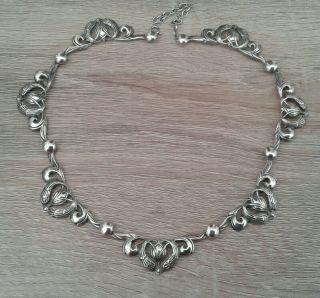 Fabulous Arts & Crafts Bernard Instone Silver Necklace
