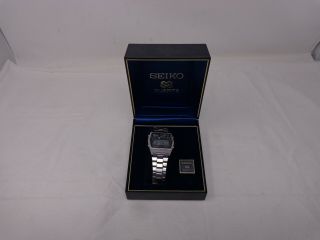 Vintage Seiko Digital Wrist Watch Lcd A128 5010 T B2