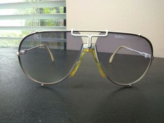 901 70 12 Cazal 1980s Targa Design Authentic Vintage White Sunglasses