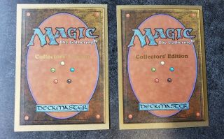 Vintage Magic | MTG 2x Collector ' s Edition [CE] Underground Sea, 2