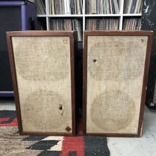 Acoustic Research Ar 2 Ax Speakers 1960s Vintage Ar - 2ax