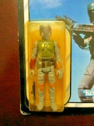 Boba Fett VIntage ROTJ Return of the Jedi 77 back MOC figure Star Wars AFA? 2