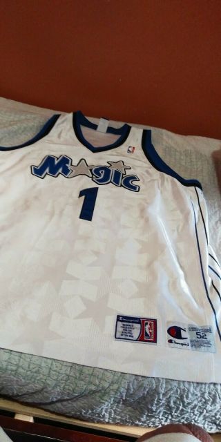 Orlando magic vtg Authentic Tracy McGrady champion Jersey size 52 2