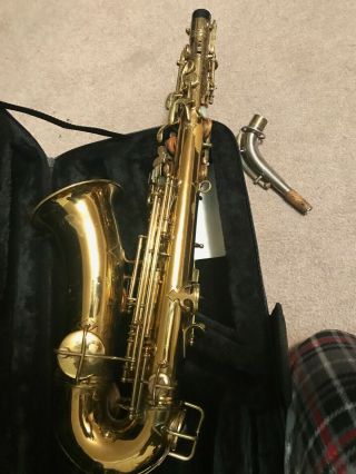 Conn Vintage ' Chu - Berry ' Era 1920 ' s Alto Saxophone with Case 4