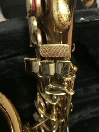 Conn Vintage ' Chu - Berry ' Era 1920 ' s Alto Saxophone with Case 8