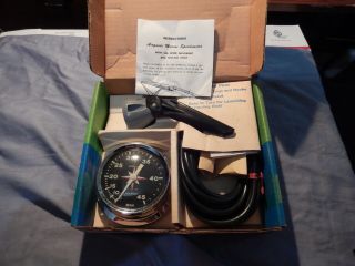 Vintage Airguide Marine Speedometer Model 854