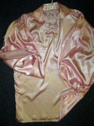 Vintage: Satin Special High Shine “double - Sided” Bridal Satin Balloon Shirt