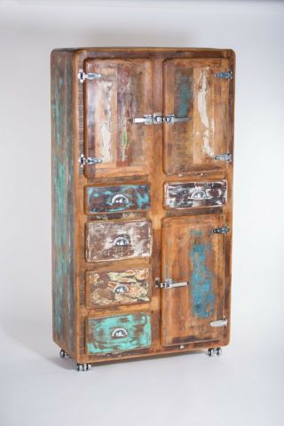 1950 ' s Style Vintage Fridge Cabinet - Rare Unit - Few Available 3