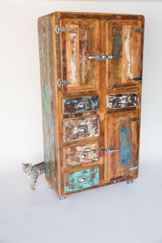 1950 ' s Style Vintage Fridge Cabinet - Rare Unit - Few Available 7