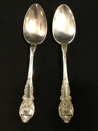 Group 2 Wallace Sir Christopher Sterling Serving Spoons 8 - 1/2” No Mono
