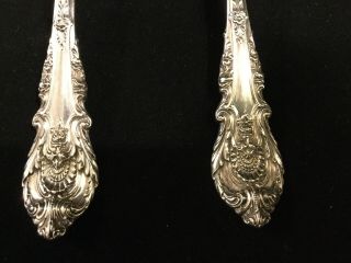 Group 2 WALLACE SIR CHRISTOPHER STERLING Serving Spoons 8 - 1/2” No Mono 2