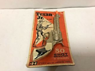 Vintage Vintage Hubley Texan Jr Cap Gun Set Moc