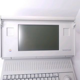 Vintage Apple Macintosh Portable M5120 Laptop Computer With Case & Powercord 2