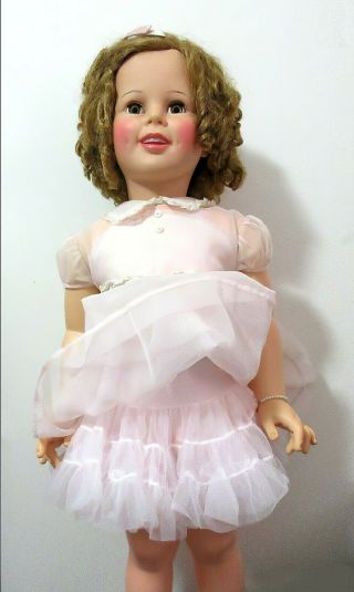 Vintage 1960 IDEAL SHIRLEY TEMPLE PLAYPAL DOLL ST - 35 - 38 - 2 36 