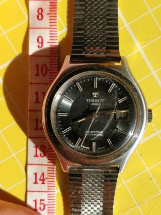 Vintage 1970s Tissot Seastar Cal 2481 (omega 1481) Serviced And Running Well