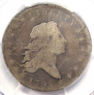 1795 Flowing Hair Bust Half Dollar 50c O - 124 - Pcgs Ag Details - Rare Coin