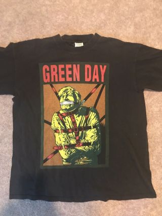 Vintage Green Day T Shirt Dookie Xl Extra Large Rare Tee