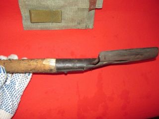 Military Russian USSR Red Army shovel with cover 1944 WW2 EXC 5