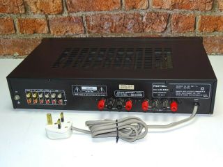 Rotel RA - 820AX Vintage Built In Phono Stage Stereo Integrated Stereo Amplifier 4