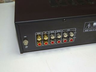 Rotel RA - 820AX Vintage Built In Phono Stage Stereo Integrated Stereo Amplifier 5