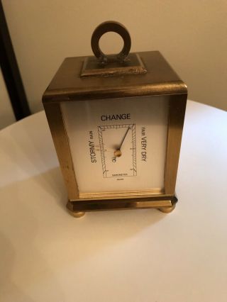 Vtg.  Electronic Swiss Hamilton Desk Clock 3