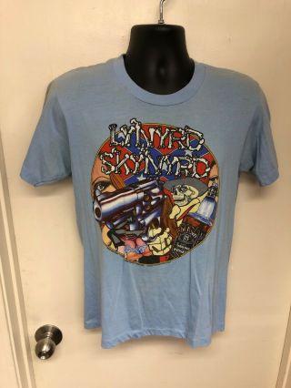 Vintage Lynyrd Skynyrd Concert T Shirt 1979 Vintage Smokes Large D - 153