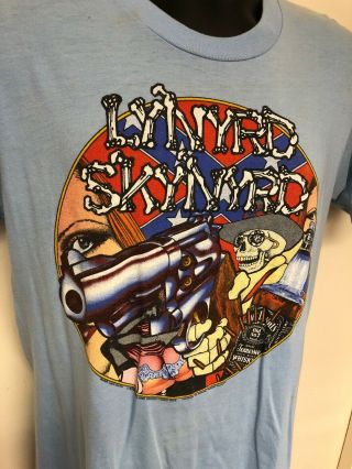 Vintage Lynyrd Skynyrd Concert T Shirt 1979 Vintage Smokes Large D - 153 2