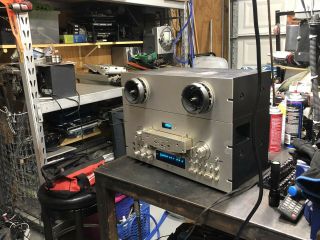 Vintage Pioneer RT - 909 Multi - Voltage,  Reel To Reel Tape Deck/Player/Recorder 7