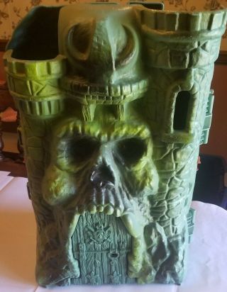 Vintage Masters Of The Universe Castle Grayskull Near Complete Motu He Man Skull