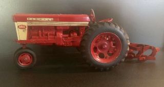 Vintage Farmall 560 Diecast Tractor With Plow