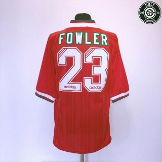 Fowler 23 Liverpool Vintage Adidas Home Football Shirt Jersey 1993/95 (xl)