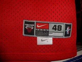 1997 - 98 NBA Finals Nike Dennis Rodman Authentic Bulls Jersey 48 Vintage Rare 4