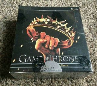 2013 Rittenhouse House Game Of Thrones Season 2 Hobby Box Factory Rare