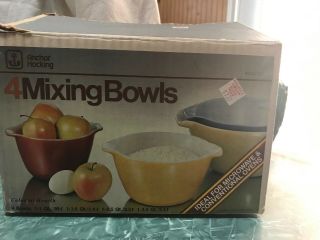 Vintage Anchor Hocking Fire King Mixing Bowls