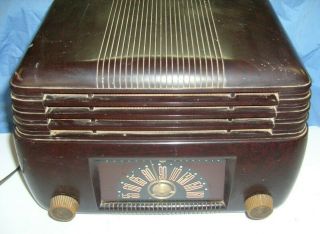 General Electric Vintage Radio Model 100 Bakelite Tube Antique Ge