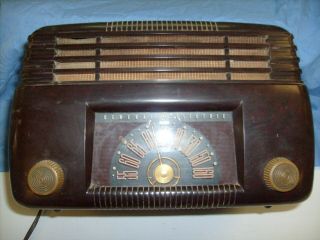General Electric Vintage radio model 100 Bakelite Tube Antique Ge 5