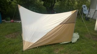 1979 Moss Vintage Wing Tent And Fly Backpacking Rare Usa