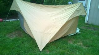 1979 Moss Vintage Wing Tent and Fly Backpacking Rare USA 3