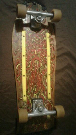 Vintage ULTRA Rare Santa Cruz Jason Jessee Sun God complete skateboard 10